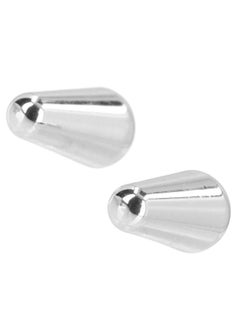 Thoraya 2PCS Guitar Pickup Switch Caps 3 Way 5 Way Toggle Switch Knob Tip Replacement for ST TL Style Electric Guitars Silver  - Image 5