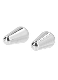 Thoraya 2PCS Guitar Pickup Switch Caps 3 Way 5 Way Toggle Switch Knob Tip Replacement for ST TL Style Electric Guitars Silver  - Image 4