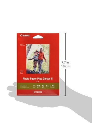 Canonink 1432C002 Photo Paper Plus Glossy Ii 5"" X 7"" 20 Sheets - Image 3