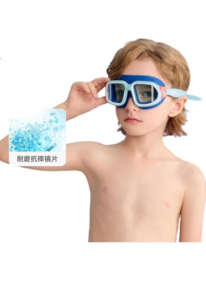 Watertime Kids Swimming Goggles 6-12 Years Old Large Frame Professional Anti-Fog Swimming Goggles 10-15 Years Old Swimming Goggles Sand Purple - Image 1
