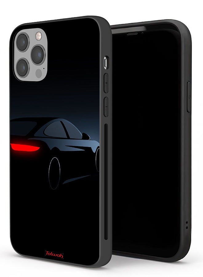 Tolwak Apple iPhone 12 Pro Max Protective Case Dark Car - Image 1