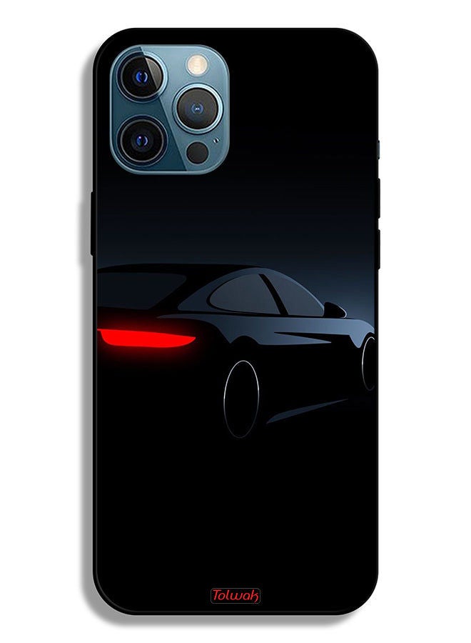 Tolwak Apple iPhone 12 Pro Max Protective Case Dark Car - Image 2