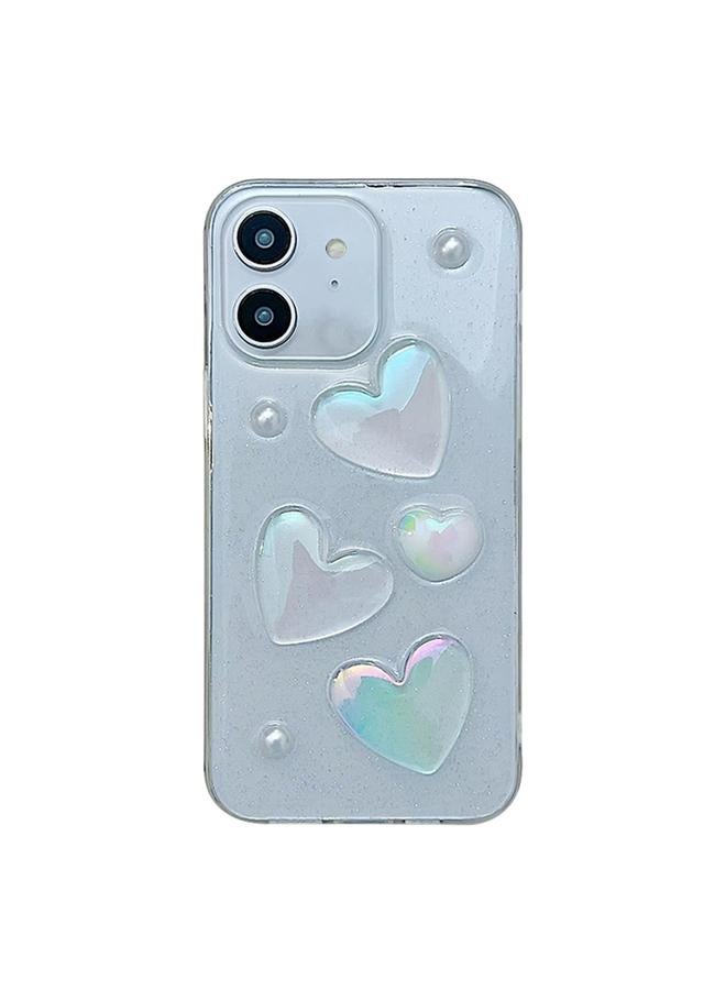 زبون جراب لهاتف iPhone 12 من مادة TPU من مادة إيبوكسي Love - Image 1