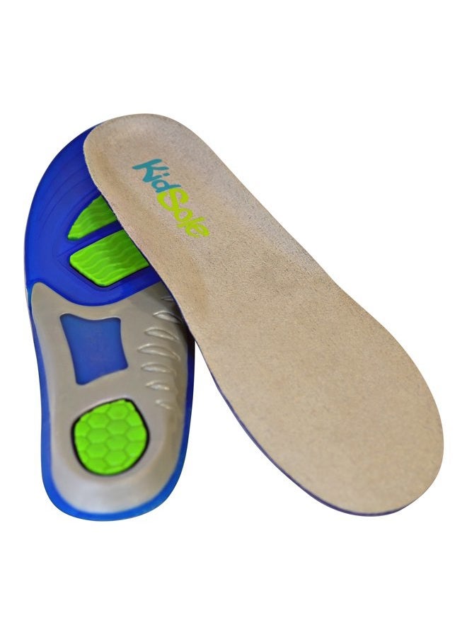 KidSole Children's Athletic Gel Insoles for Cushion and Comfort for Active Children ((24 cm) Kids Size 2-6) - Image 2