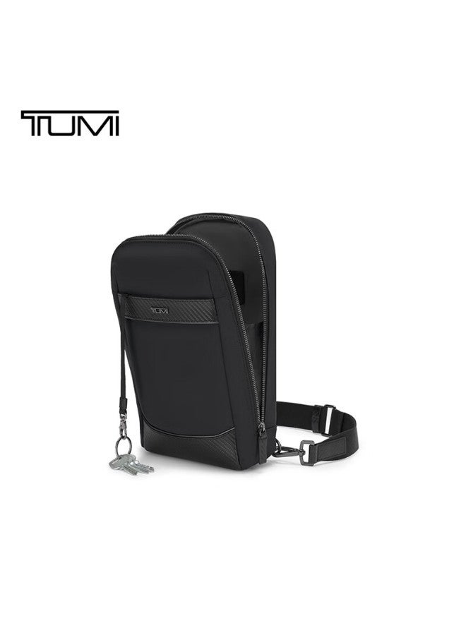 Tumi Monroe Men's Black Casual Commuter Lightweight Crossbody Shoulder Bag