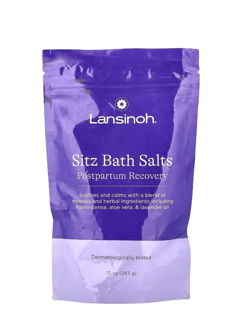 Lansinoh Sitz Bath Salts Pospartum Recovery 10 oz (283 g) - Image 1