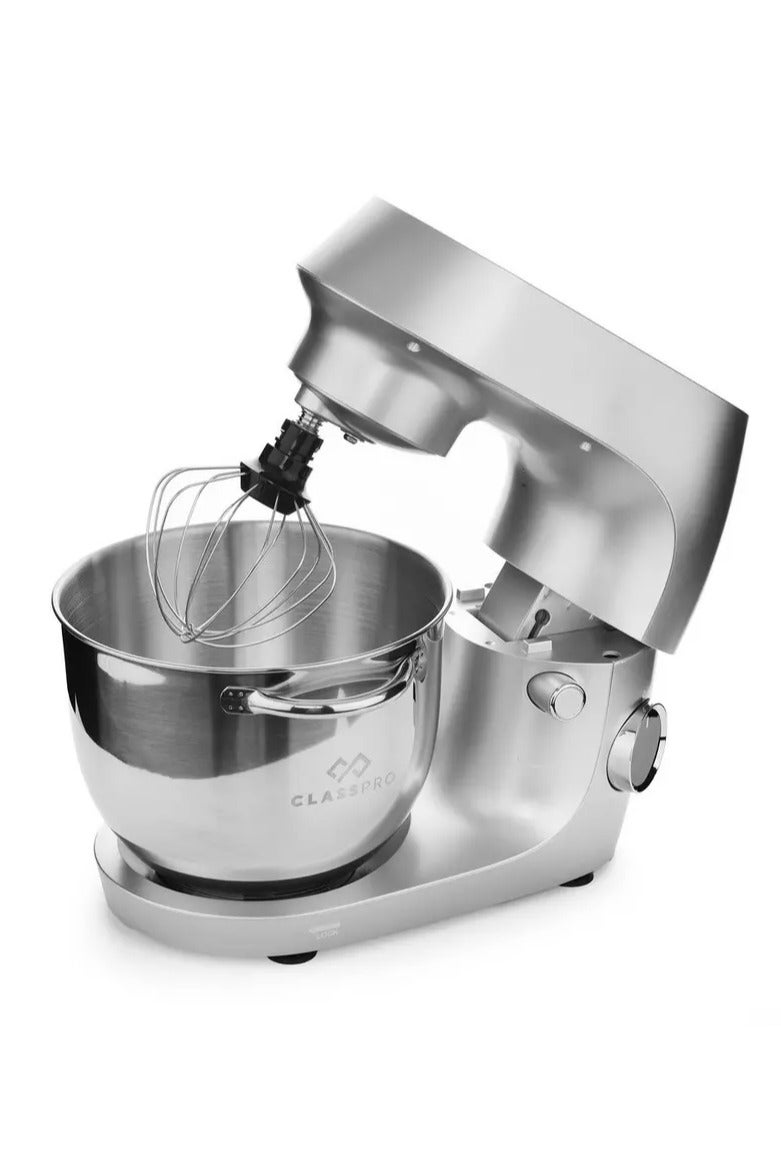 ClassPro Stand Mixer 5L, 800W, Titanium Silver - Image 4