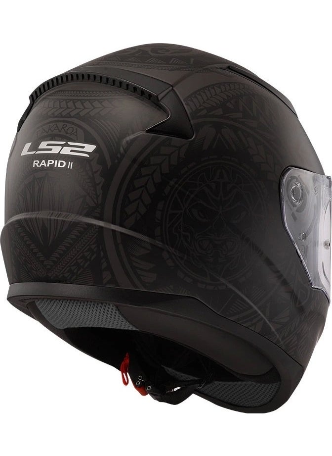 LS2 - Rapid 2 Takaroa Matte Black Helmet - Image 1