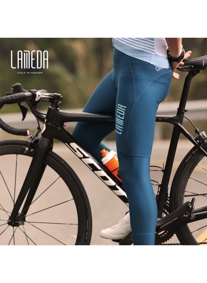 Lampada Lanpada Men's Cycling Pants Long Pants Spring And Autumn Mountain Road Bike Sunrise Long Pants Black 3XL - Image 3