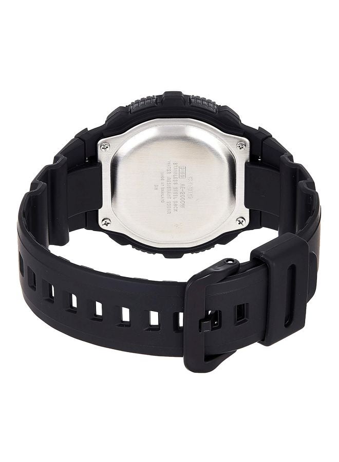 كاسيو ساعة يد رقمية كاجوال طراز AE-2000W-1AVDF - 52 مم - لون أسود رجال - Image 2