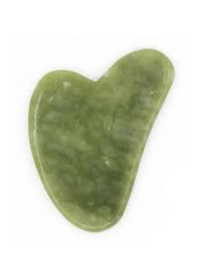 Gua Sha Stone, Natural Stone Guasha green – The Secret to Natural Beauty & Deep Skin Care wrinkle GS7 - Image 1
