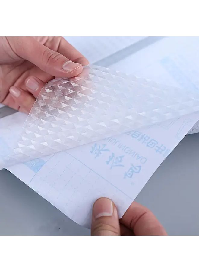 30pcs Self Adhesive Book Covers Transparent Large Size Trimmable Grid Pattern Design - Image 5