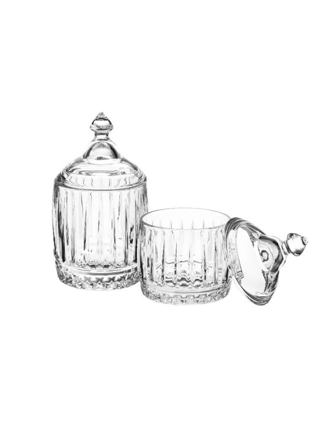 Green Apple ✨ Glass Storage Container Set with Lid – 3 Pieces | 14×9 cm – 17×9 cm – 20×9 cm ✨ - Image 3