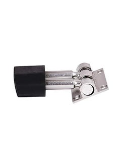 KITI locks KITI Locks Stainless Steel Door Stopper 3 Inches Silver Pack of 4 with ScrewsDesigner Foot Door Stopper with Rubber Tip BottomHome Office BathroomSlipResistantAll Type DoorsPack of 4  - Image 2