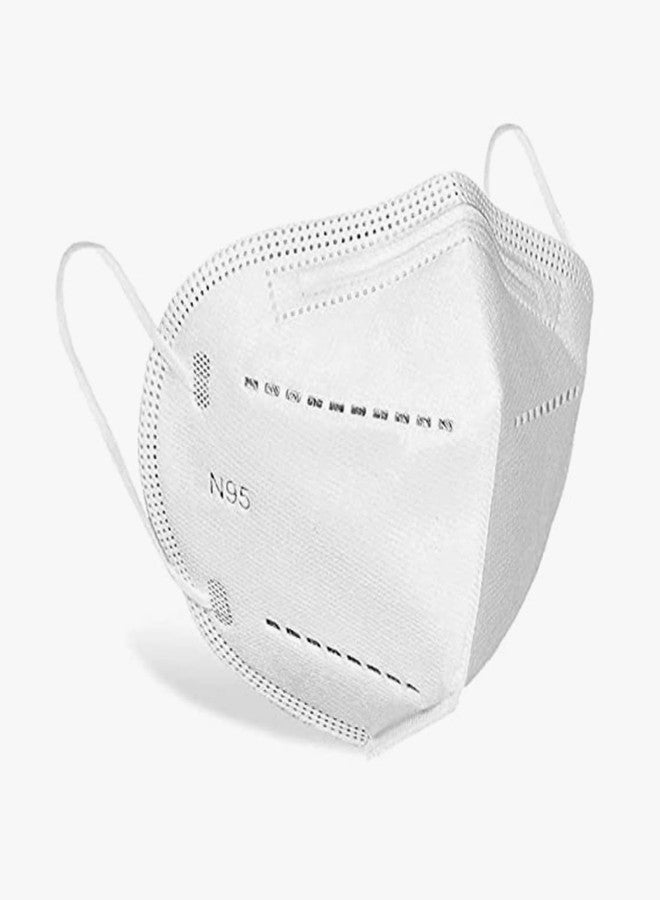 Filixtrue Cotton (Pack Of 10) Premium N95 Mask For Men And Women With Mask Adjuster - Washable - Reusable - Pollution - Protection - Advanced Filtration - Image 3