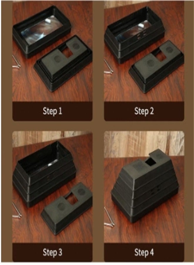 Phone Screen Magnifier 12" Retro Tv Amplifier for Cell Phone 3D HD Mobile Magnifying Enlarger Comfortable Viewing  Movies Videos Games Fit All Smartphones - Image 4