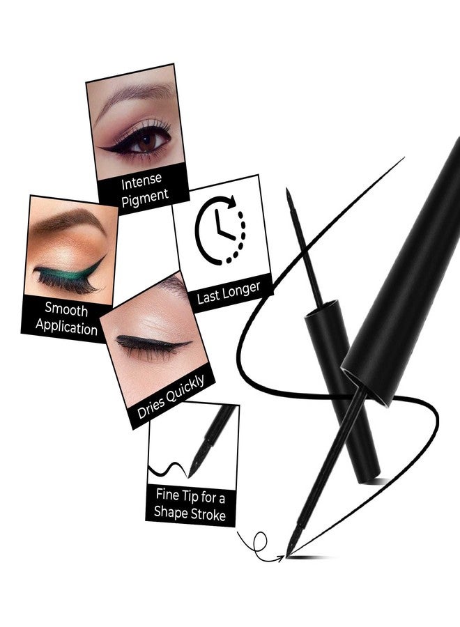 SOKU Eye Play Kajal & Eye Can See Eyeliner Combo | Intense Black | Smudge-Proof & Waterproof | Enriched with Castor Oil & Vitamin A | Long-Lasting & Smooth Glide Formula for Bold Eyes - Image 4