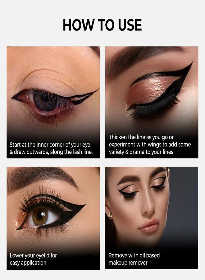 SOKU Eye Play Kajal & Eye Can See Eyeliner Combo | Intense Black | Smudge-Proof & Waterproof | Enriched with Castor Oil & Vitamin A | Long-Lasting & Smooth Glide Formula for Bold Eyes - Image 3