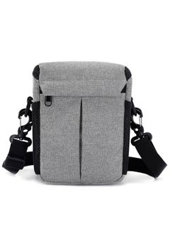 Generic Canon Nikon Micro Single Card Camera Storage Bag Storage Bag For sony Black Card Ccd Ricoh GR23 Panasonic LX-Colors:gray Large  - Image 4