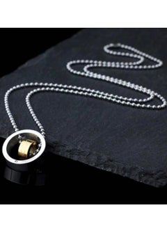 High Quality Silver Stainless Steel Necklace For Men Size 62 cm