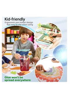 Y&D Ball Point Glue Pen - Applying Like Writing, Kids-Friendly Precise Apply and Easy Control, Quick Dry for Crafting, Scrapbooking, Card Making, Kids School Supplies Craft  - Image 5