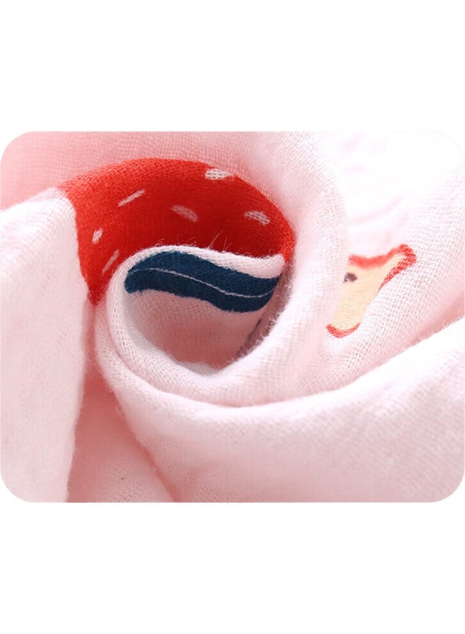 9I9 Baby Belly Cover, Pure Cotton, Stomach Protection, Newborn Half-Back Shirt, Summer Thin, Baby Belly Wrap, Leg Cover, Gauze Sleeping Bag, 2 Pieces, A29 Bear - Image 2