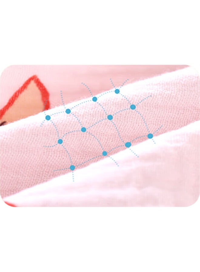 9I9 Baby Belly Cover, Pure Cotton, Stomach Protection, Newborn Half-Back Shirt, Summer Thin, Baby Belly Wrap, Leg Cover, Gauze Sleeping Bag, 2 Pieces, A29 Bear - Image 3