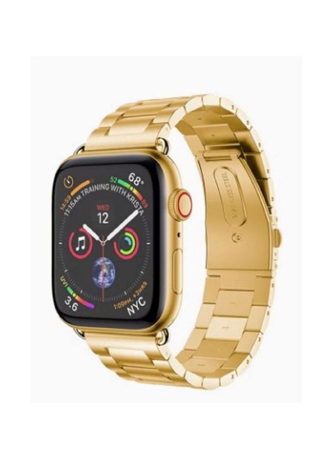 بروماس سوار بديل من الفولاذ المقاوم للصدأ لساعة Apple Watch مقاس 42/44/45 مم - Image 1