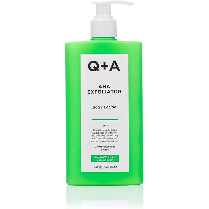 Q+A AHA Exfoliating Body Lotion 250 ml - Image 1