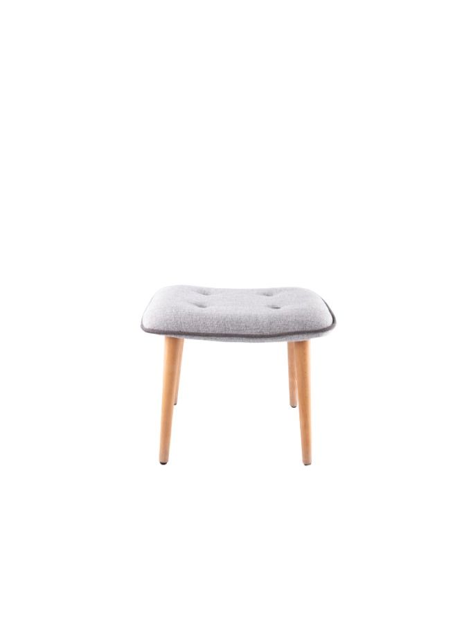 Generic Woplek Gray Footstool  - Image 2