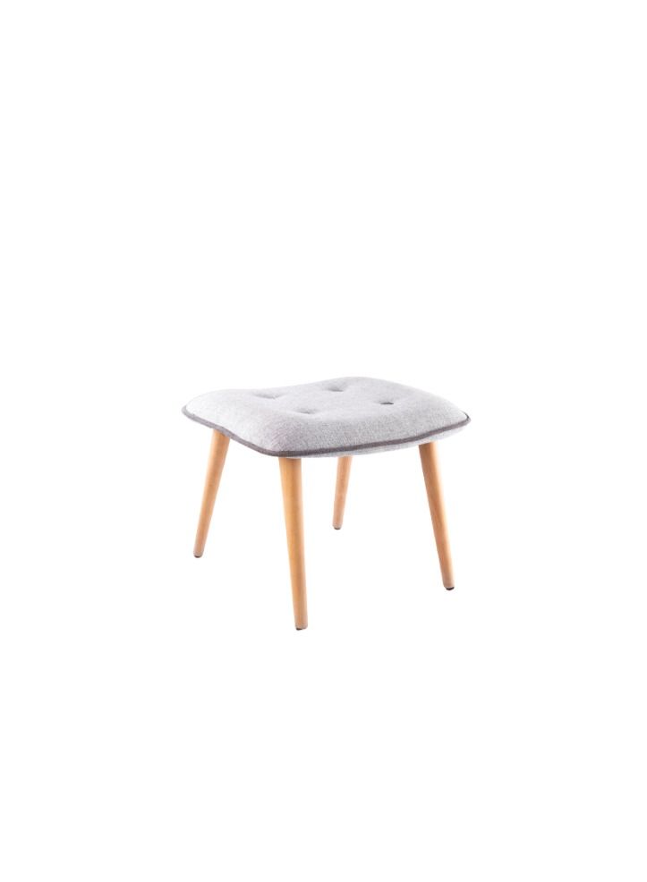 Generic Woplek Gray Footstool  - Image 1