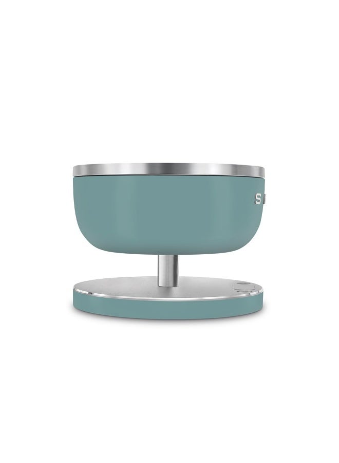 سميج Smeg KSC01EGMWW مجموعة مقياس مطبخ رقمي مع وعاء قابل للإزالة، أربع وحدات قياس وبطارية قابلة لإعادة الشحن، زمرد أخضر ماتي - Image 4