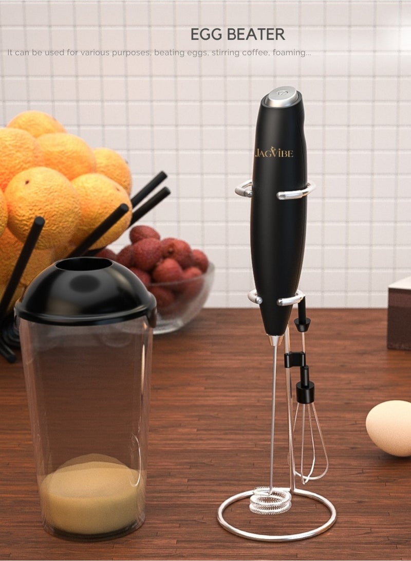 جاجفيبي JAGViBE خفاقة حليب وخفاقة بيض للقهوة والشاي والمزيد - Image 2