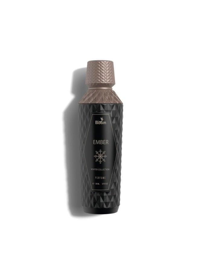 Bloom Amber perfume from the Winter Collection, 200ml. Ingredients: Fruits, Leather, Oud