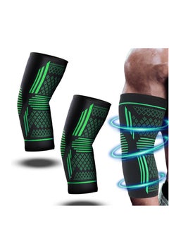 Vparty Elbow Compression Sleeve(1 Pair), Braces for Tendonitis and Tennis Elbow, Arm Supports golfer elbow support, tennis elbow relief for women & men, for weightlifting  - Image 1