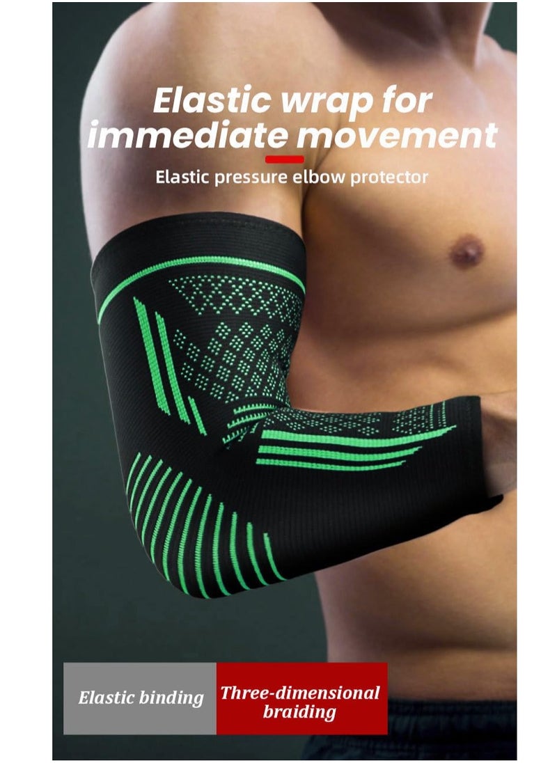 Vparty Elbow Compression Sleeve(1 Pair), Braces for Tendonitis and Tennis Elbow, Arm Supports golfer elbow support, tennis elbow relief for women & men, for weightlifting  - Image 3