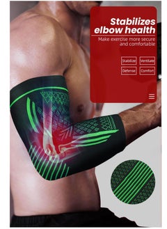 Vparty Elbow Compression Sleeve(1 Pair), Braces for Tendonitis and Tennis Elbow, Arm Supports golfer elbow support, tennis elbow relief for women & men, for weightlifting  - Image 4