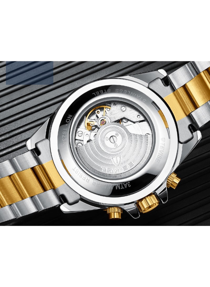 Tevise men Stainless Steel Chronograph Watch T823A - Image 3