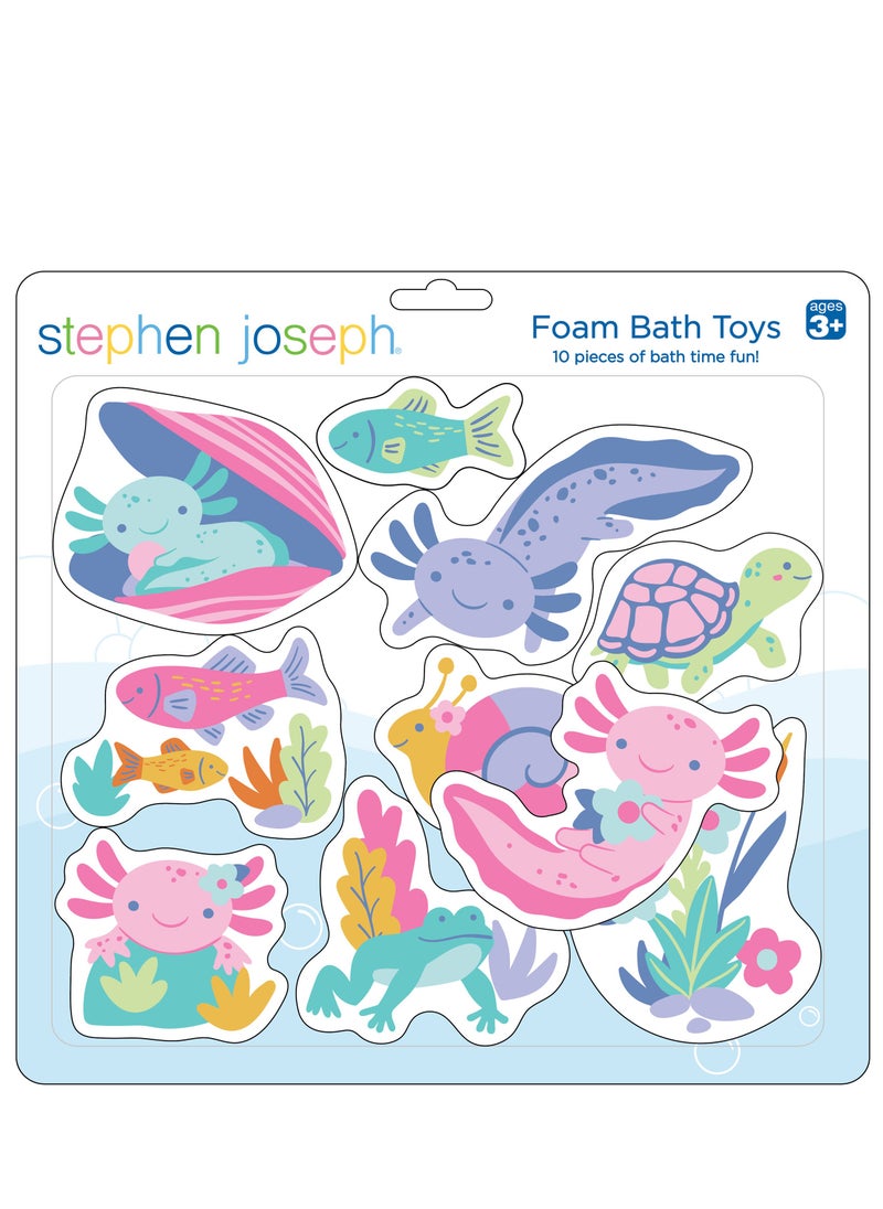 Stephen Joseph Kids Foam Bath Toy  - Axolotl 