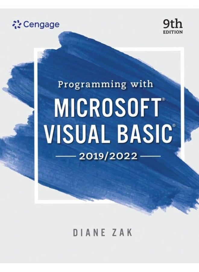 Programming With Microsoft Visual Basic 2019/2022