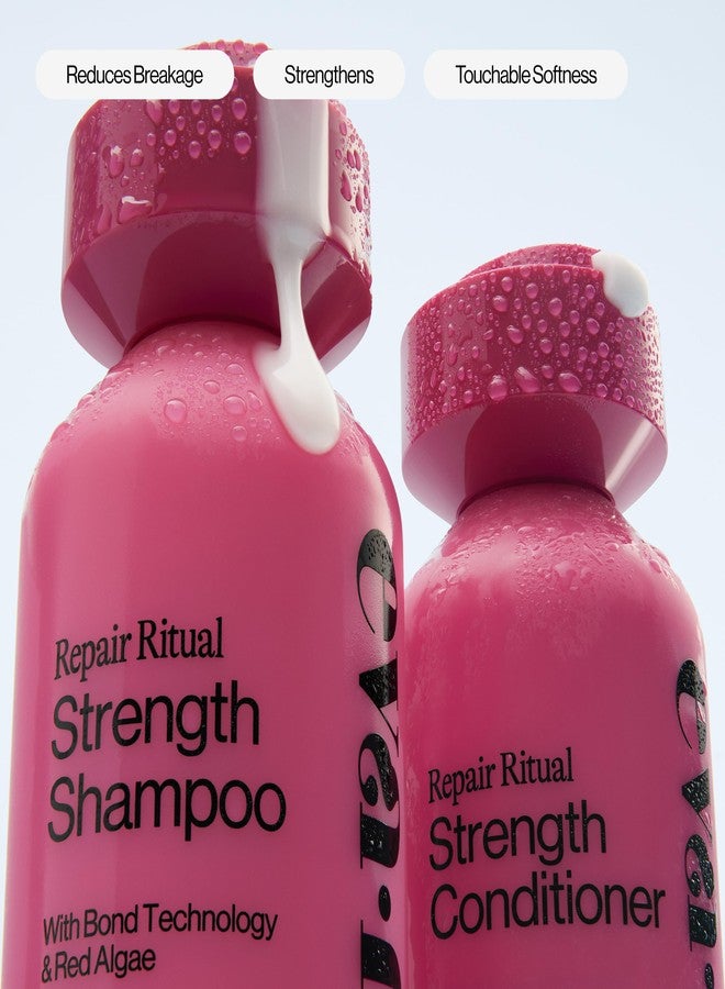 Eva NYC Ritual Repair Shampoo - Protect and Strengthen Dry, Damaged Hair with Bond Technology - Reduce Breakage - Color-Safe Formula with Red Algae - Orange Zest + Sage Scent - 10 fl oz - Image 4