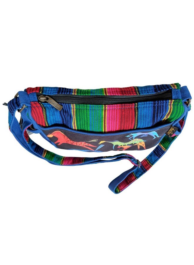 Zeckos Laurel Burch Dancing Horses Crossbody Bag (Multi) - Image 5