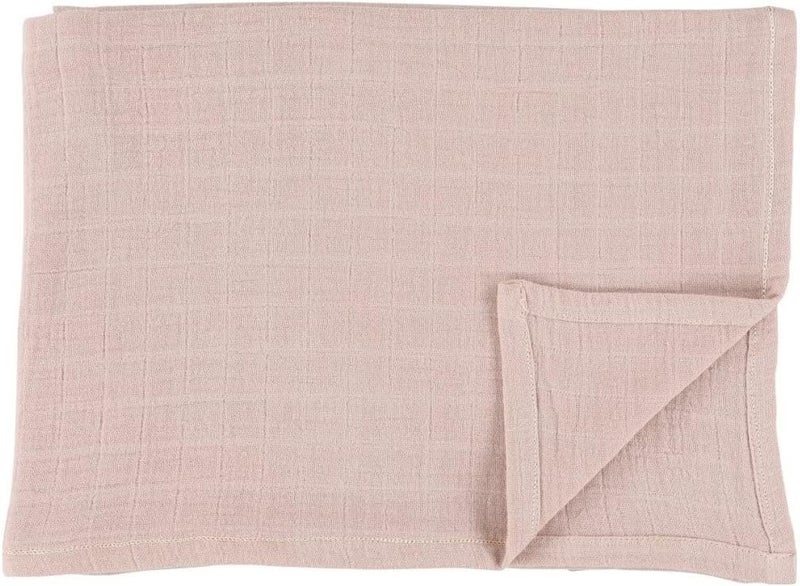 Trixie Muslin Cloths (110 x 110cm) (2-Pack) - Bliss Rose