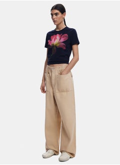DESIGUAL Large flower T-shirt  - Image 4