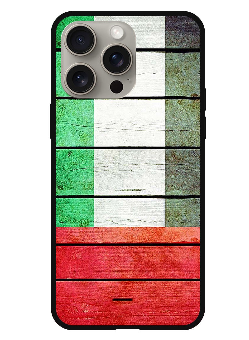Theodor Protective Case Anti Scratch Shock Proof Bumper Cover For iPhone 15 Pro Wood Plank - Image 1