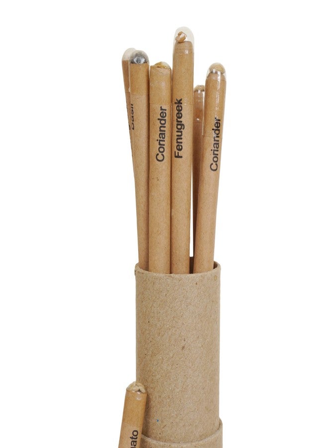 نيسا أقلام نيسا القابلة للزراعة مع بذور - أقلام حبر جاف أزرق | صديقة للبيئة ومستدامة | ورق معاد تدويره | عبوة من 8 أقلام | مجموعة هدايا للمدارس والمكاتب والمنازل والشركات - Image 5