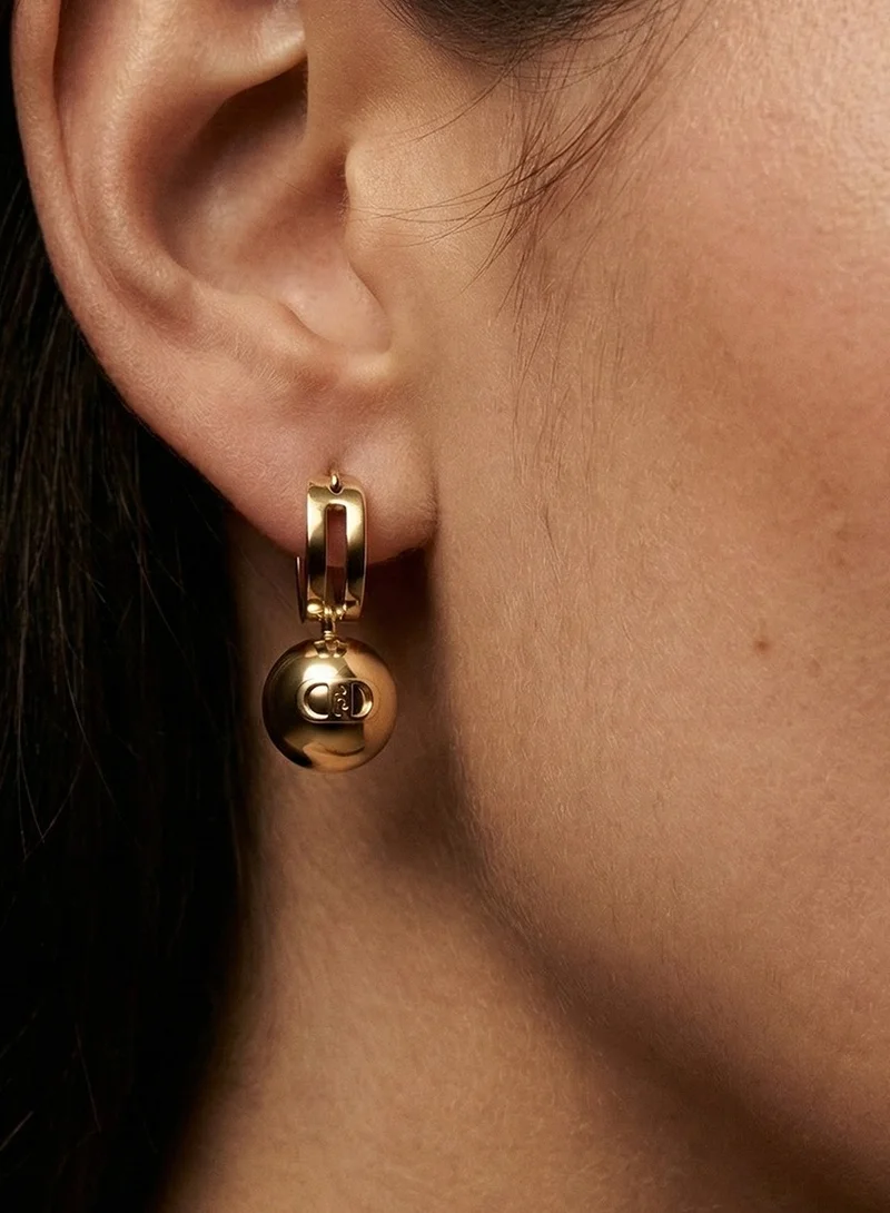 ليو جو أقراط ليو جو أوبال ذهبية