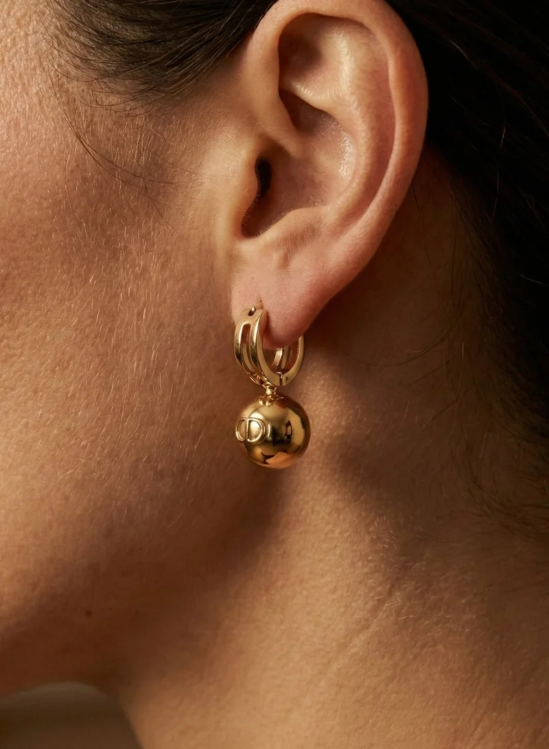 ليو جو أقراط ليو جو أوبال ذهبية