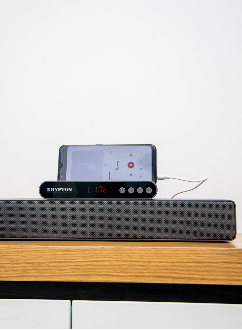 كريبتون سماعة بلوتوث سلكية ولاسلكية مع حامل مفتوح للتخزين المحمول. - Image 4