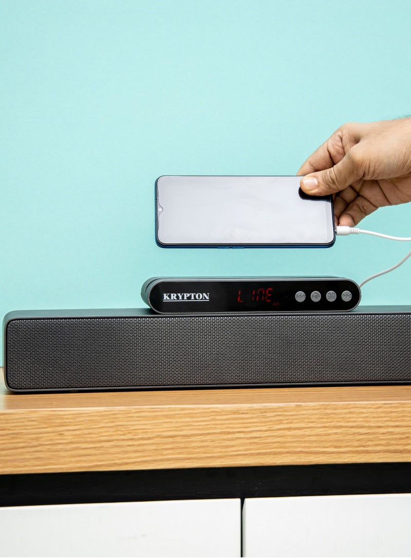 كريبتون سماعة بلوتوث سلكية ولاسلكية مع حامل مفتوح للتخزين المحمول. - Image 3